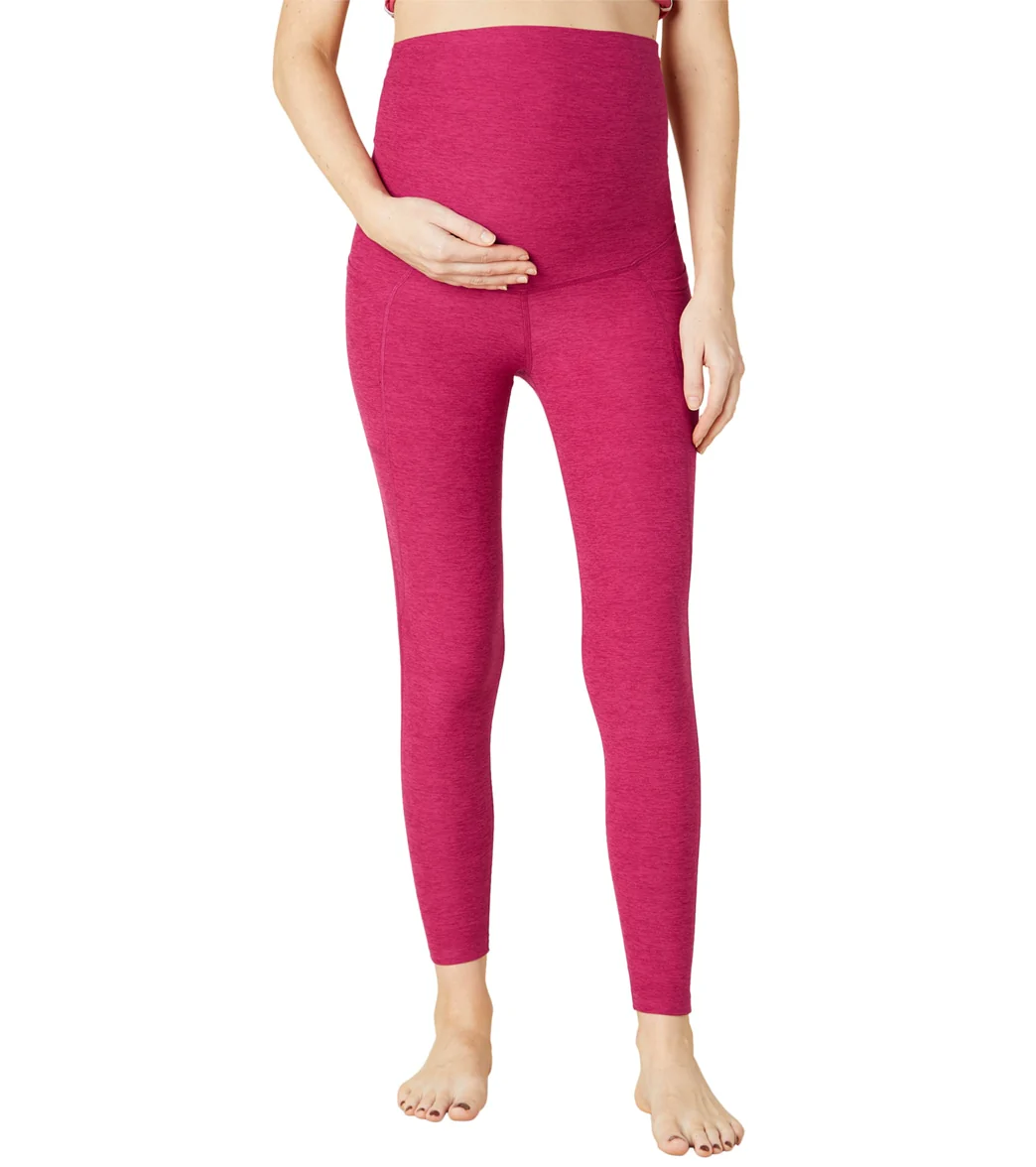 Beyond Yoga Spacedye Maternity Out of Pocket High Waisted 7/8 Leggings