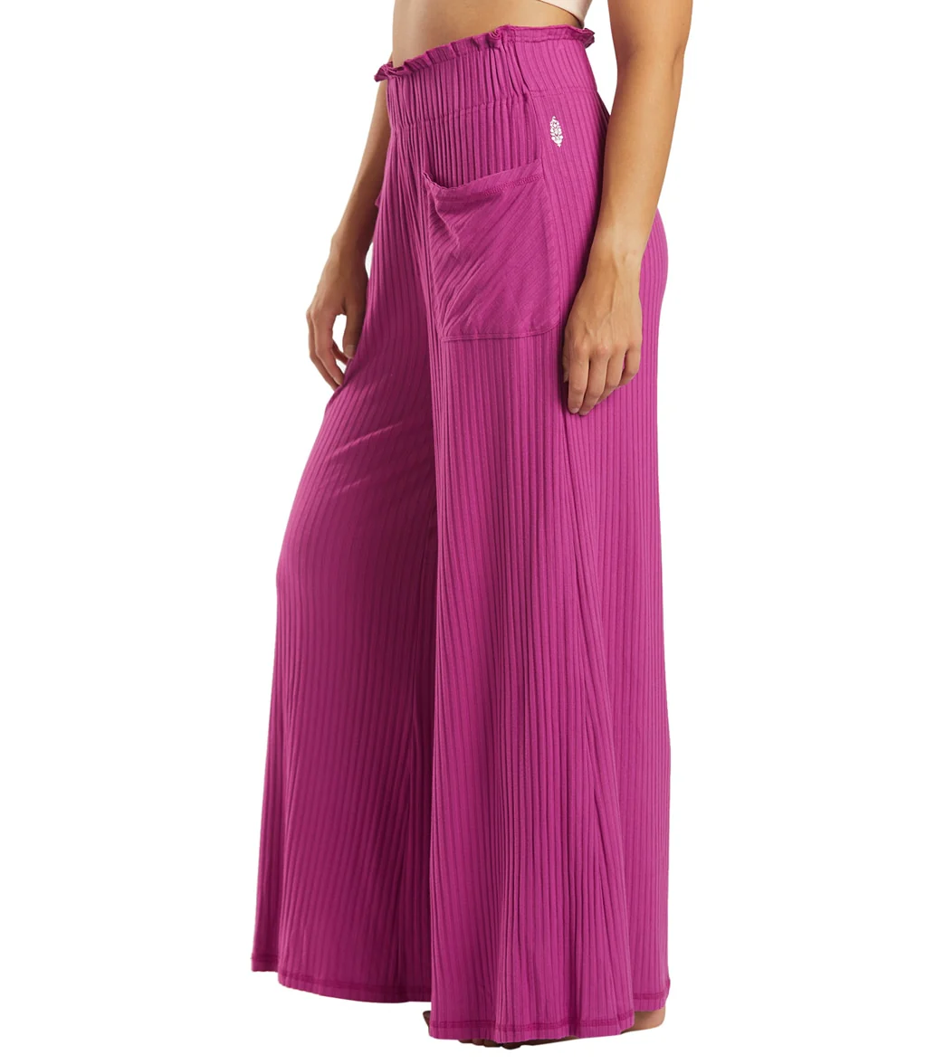 Free People Blissed Out Wide Leg Pants