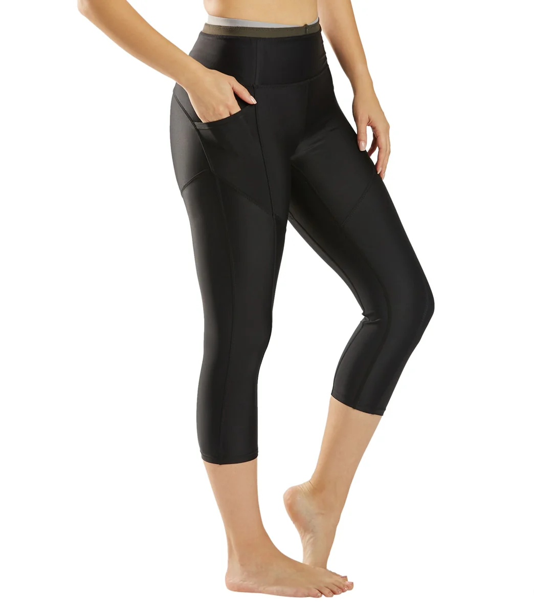 Free People White Water Yoga Leggings