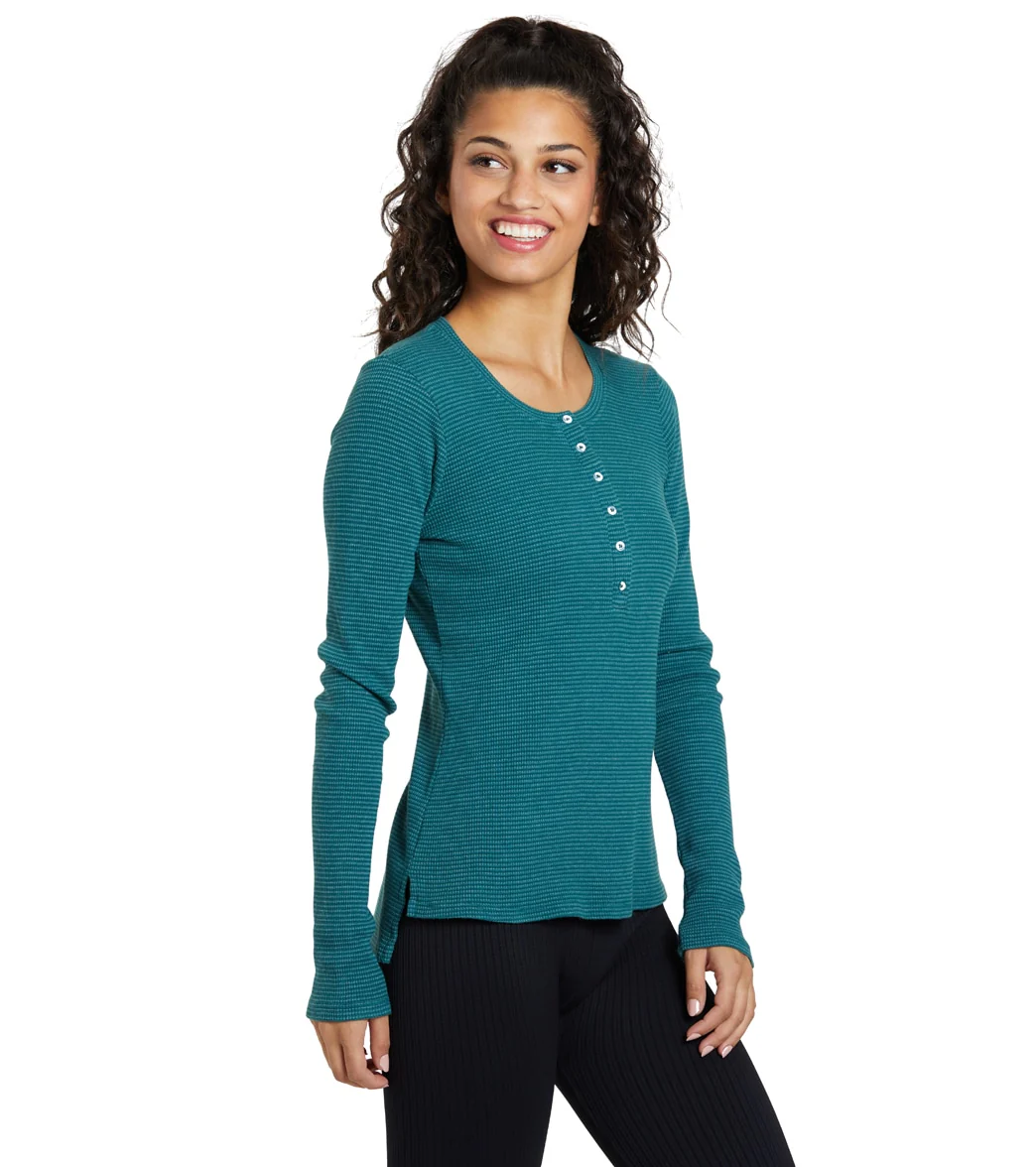 NUX Henley Long Sleeve