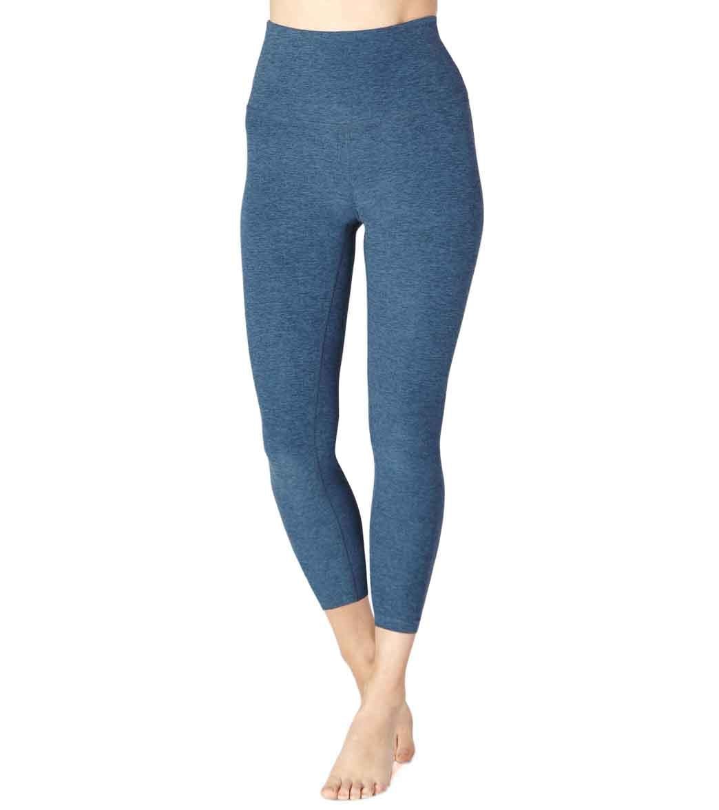 Beyond Yoga Spacedye High Waisted Caught In The Midi 7/8 Yoga Leggings Insignia Navy