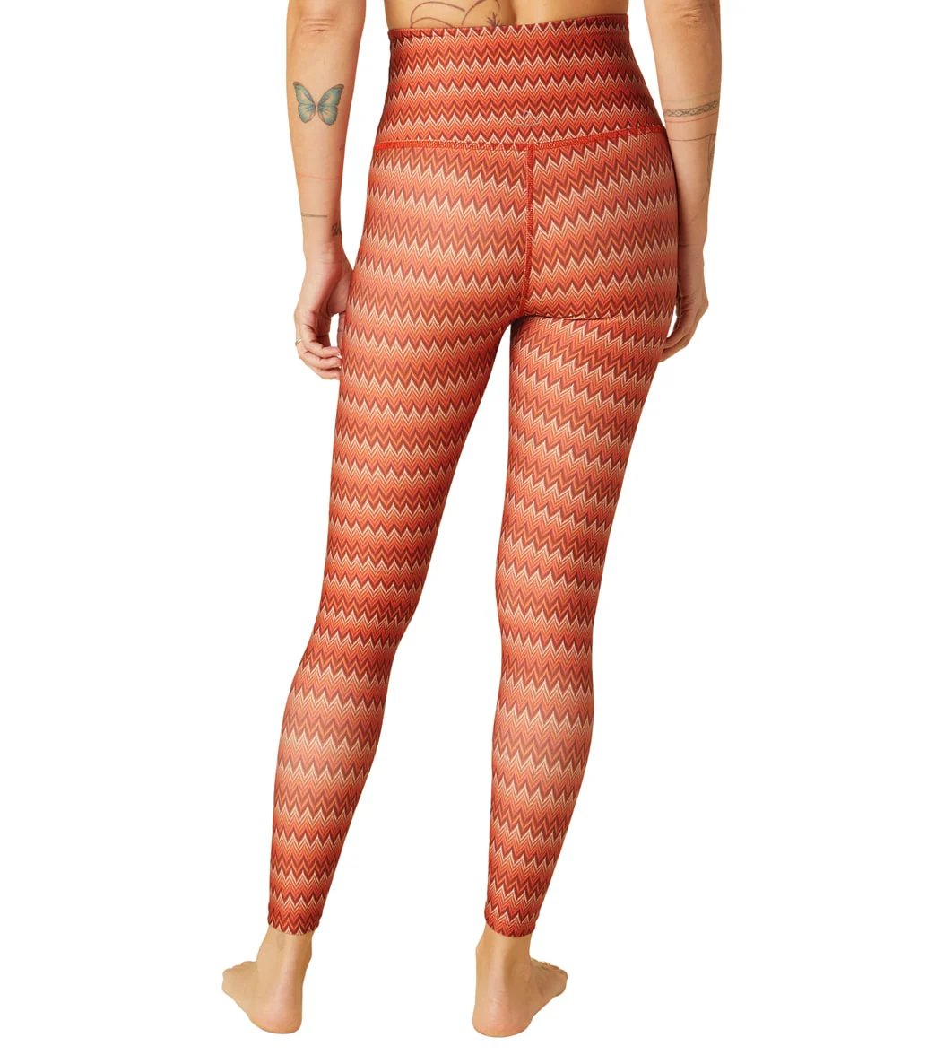 Beyond Yoga Printed High Waisted Midi Leggings