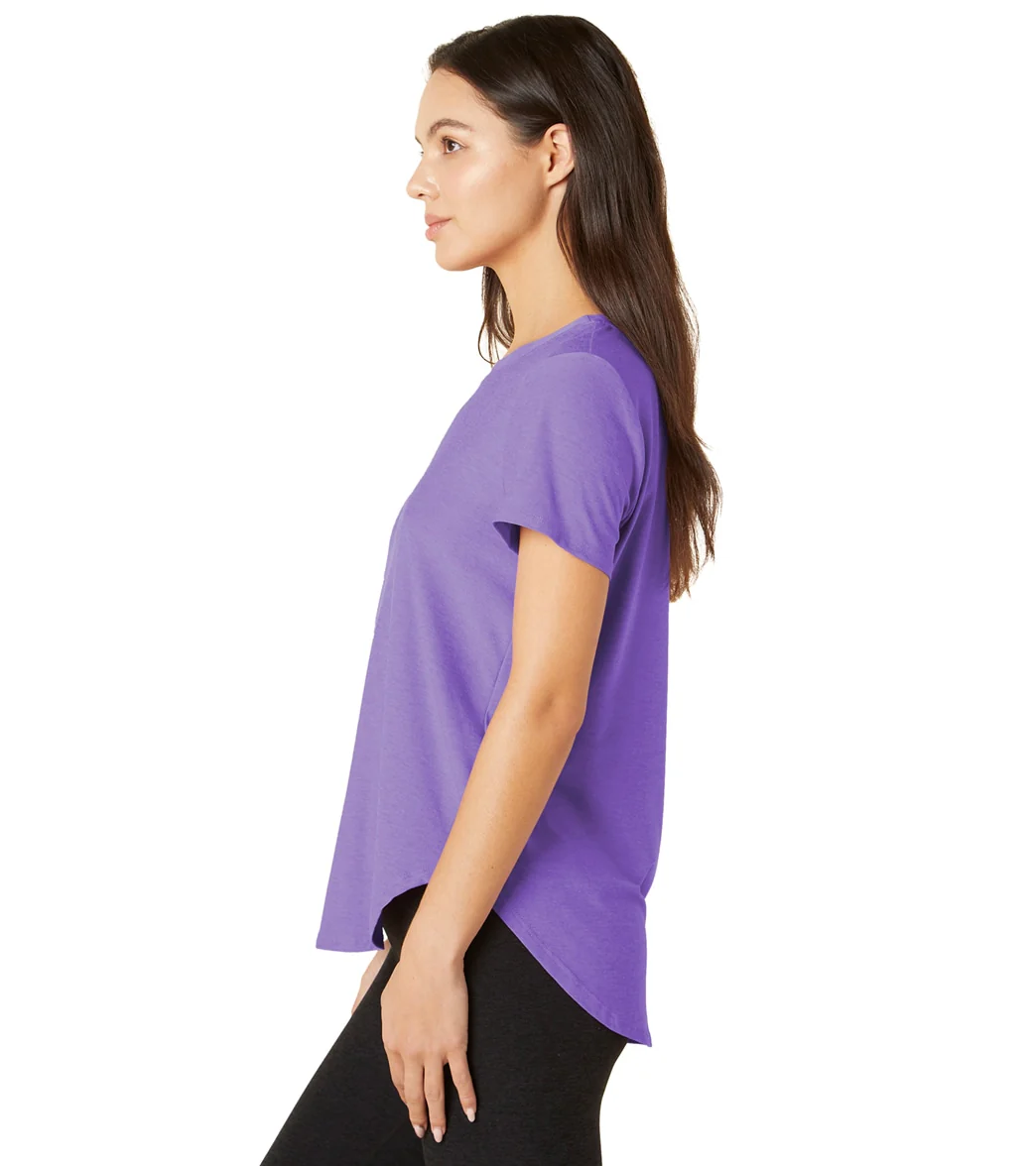 Beyond Yoga Featherweight Spacedye On the Down Low Yoga Tee