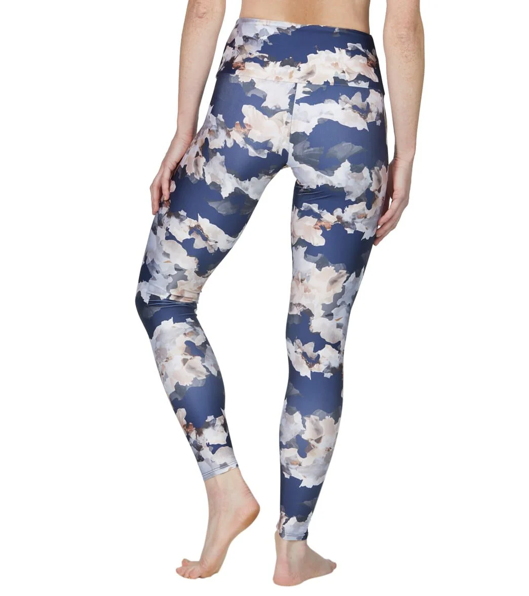 Onzie High Waisted Yoga Leggings Nomad Blossom
