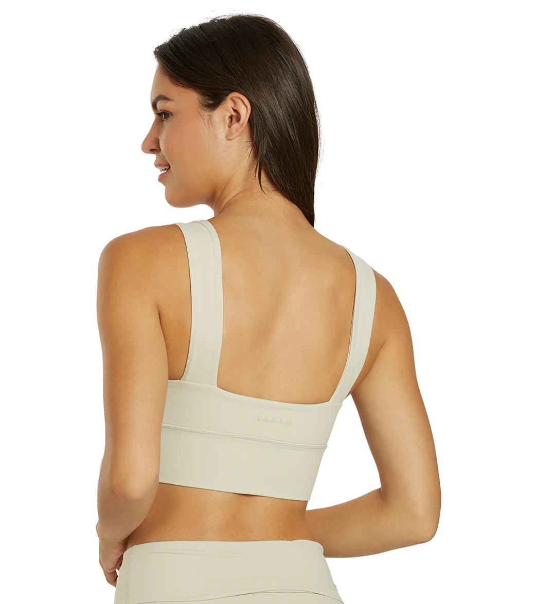 Cream Yoga Molly Bra Top