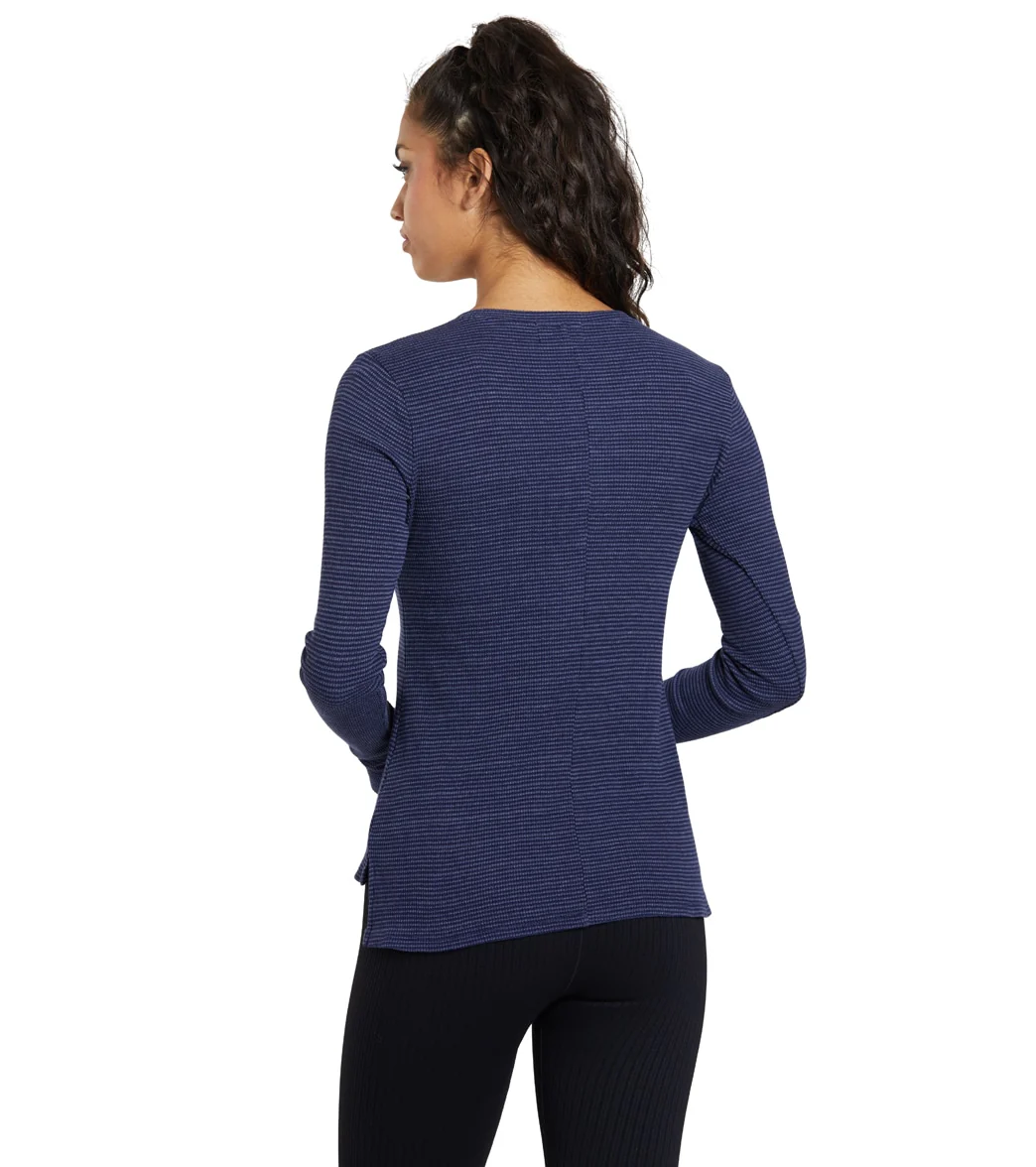 NUX Henley Long Sleeve