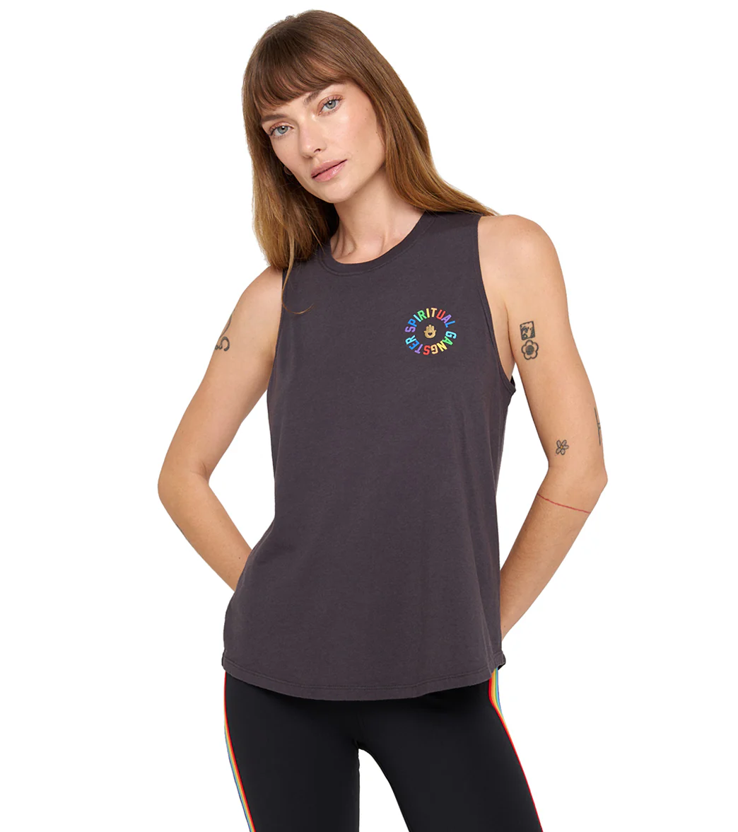 Spiritual Gangster Seventh Ray Jade Tank