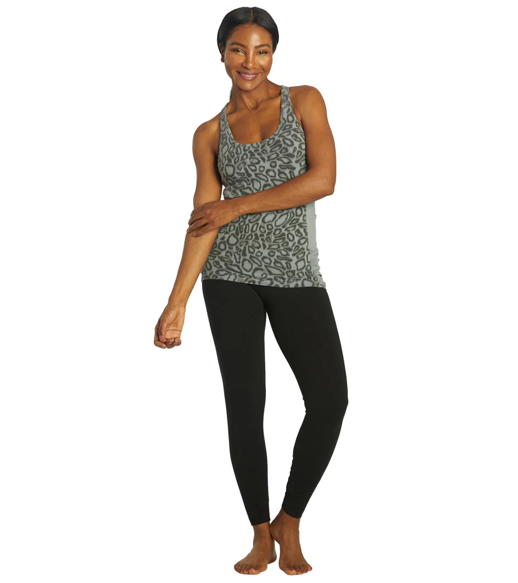 Hard Tail Hip Shirred Butterfly Tank