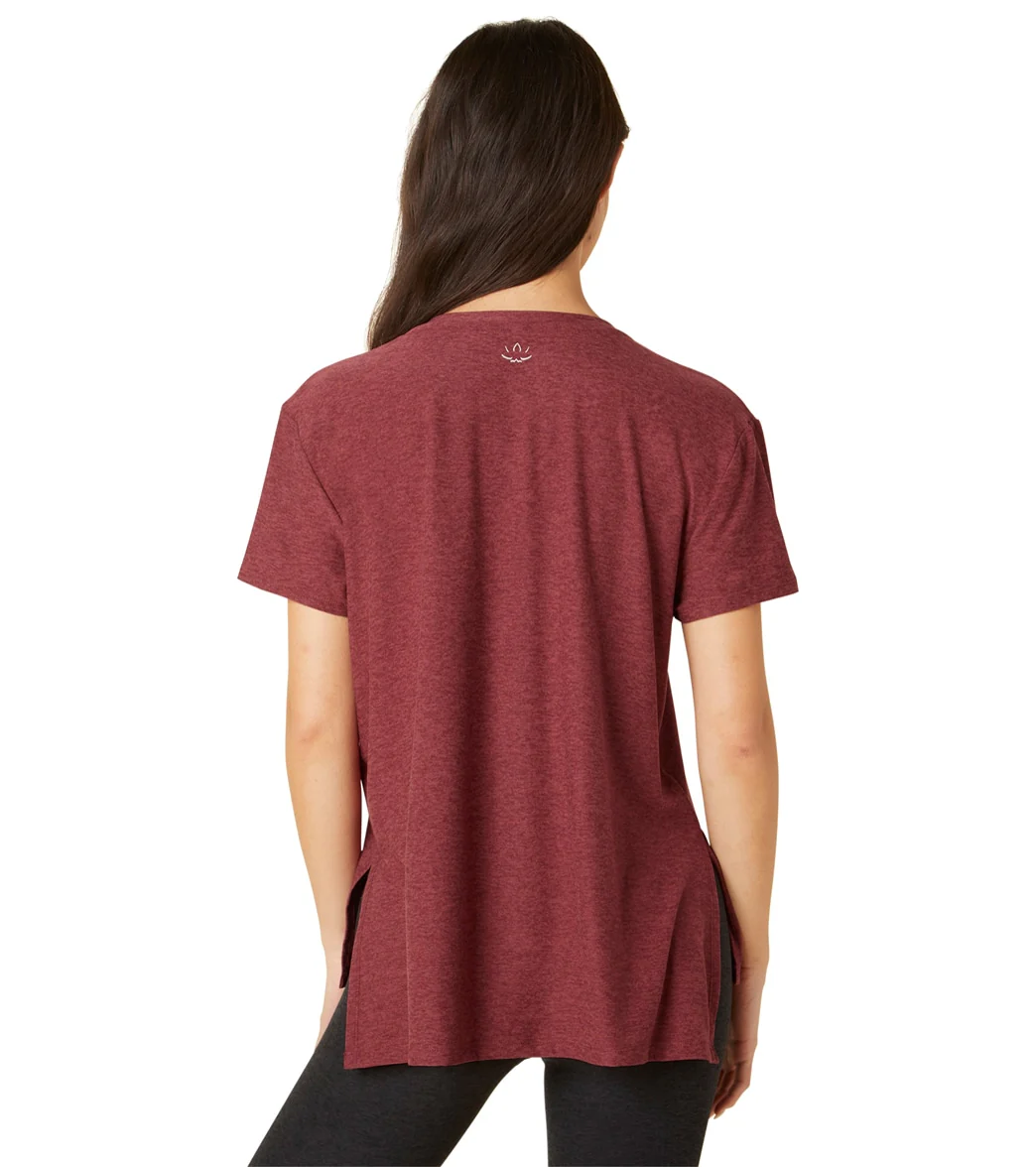 Beyond Yoga Split Up Long Tee