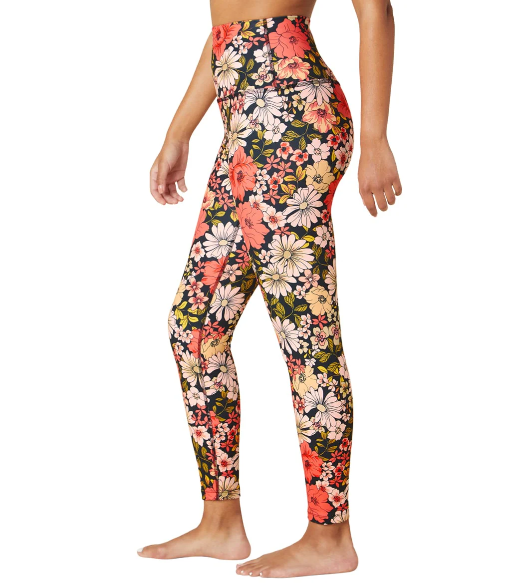 Beyond Yoga Printed High Waisted Midi Leggings