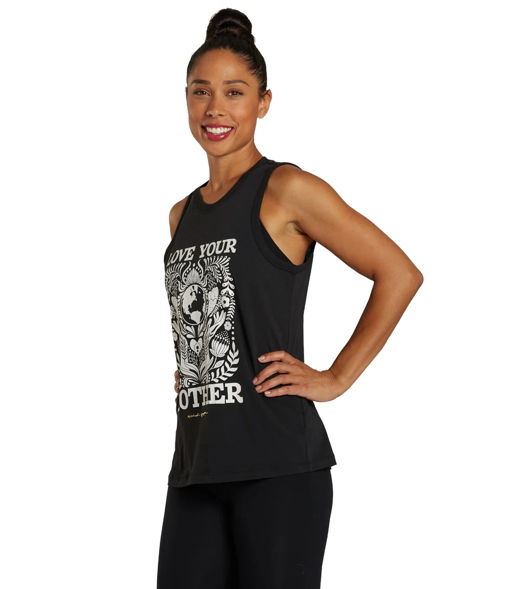 Spiritual Gangster Love Your Mother Essential Tank