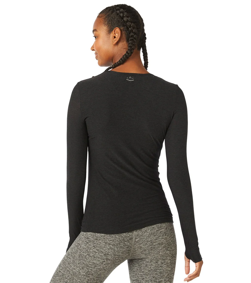 Beyond Yoga Featherweight Spacedye Classic Crew Pullover