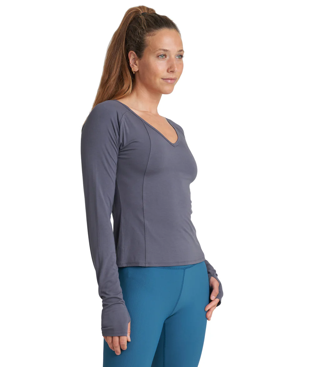 Thrive Societe Exposed Seam Long Sleeve