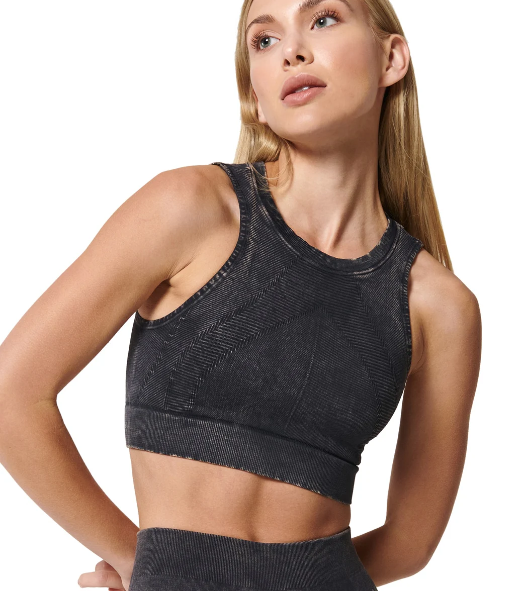 NUX One By One Mineral Wash Crop Top