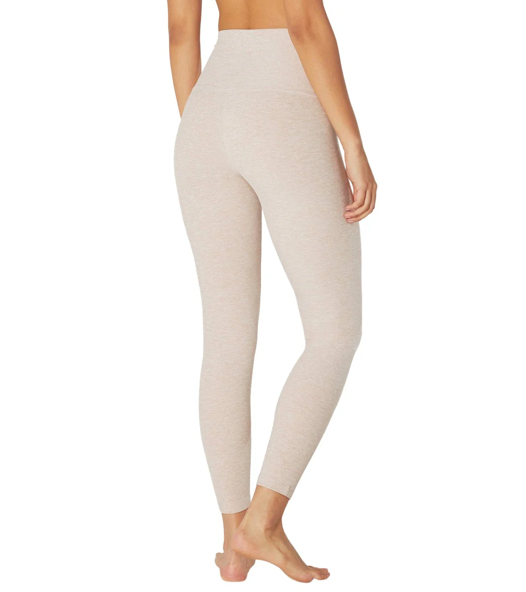 Beyond Yoga Spacedye High Waisted Caught In The Midi 7/8 Yoga Leggings Sand Swept/Desert Suede