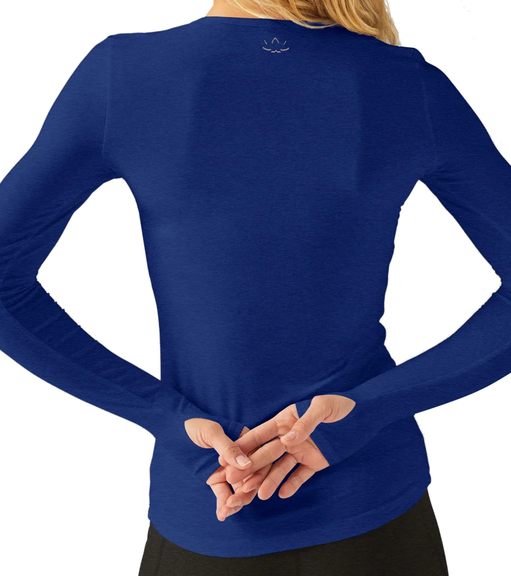 Beyond Yoga Featherweight Spacedye Classic Crew Pullover