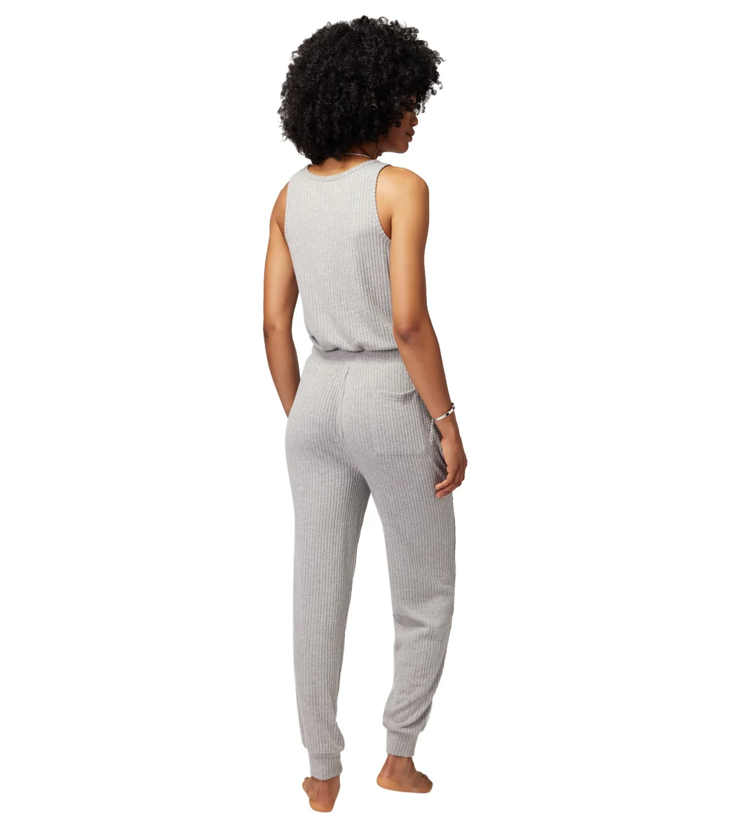 Spiritual Gangster Harmony Rib Jogger Jumpsuit