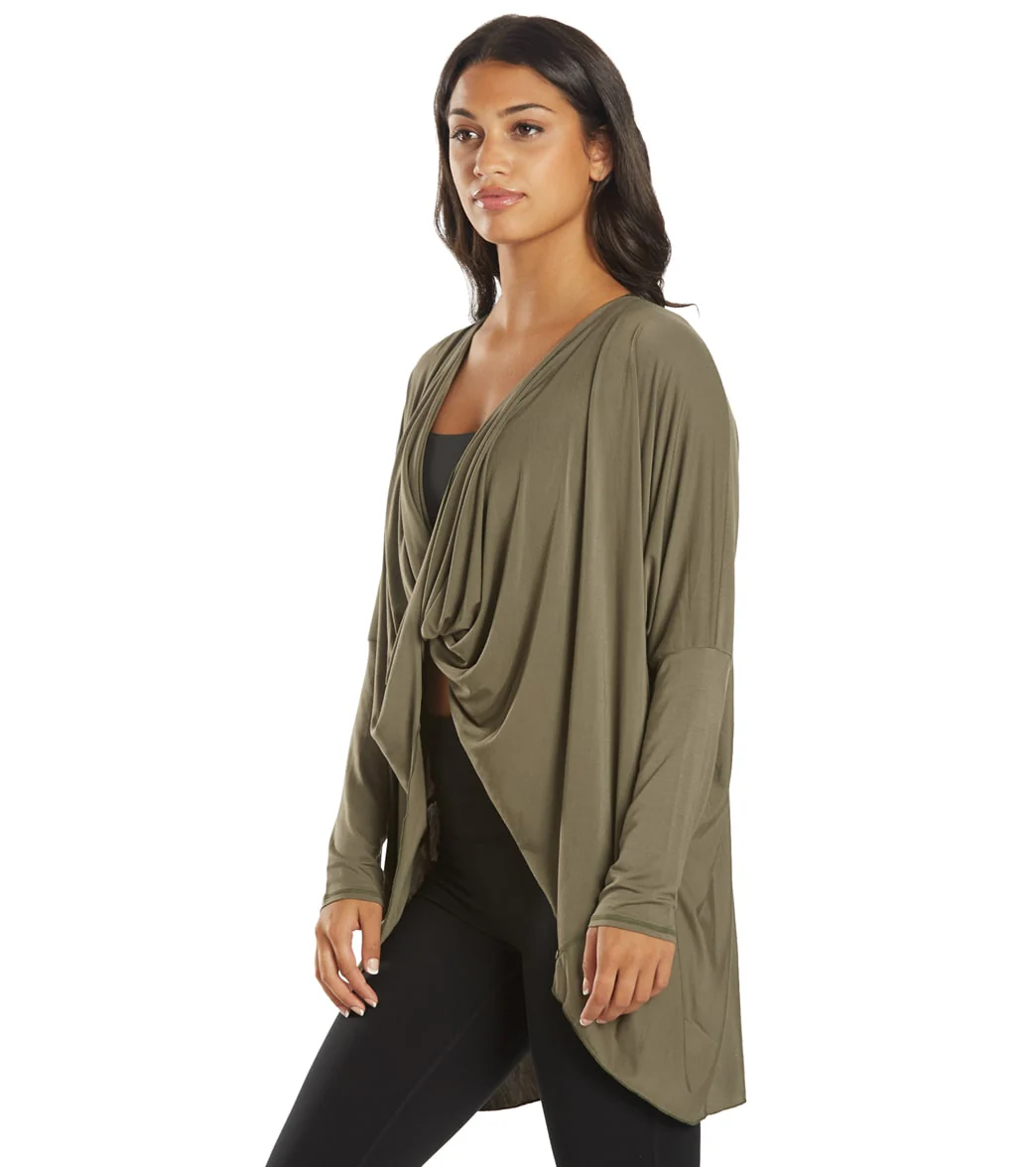 Everyday Yoga Bodhi Solid 2 in 1 Cardigan