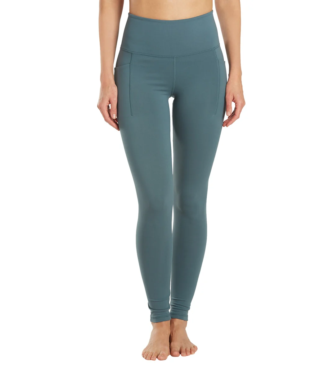 Everyday Yoga Uphold Solid High Waisted Leggings With Pockets 28