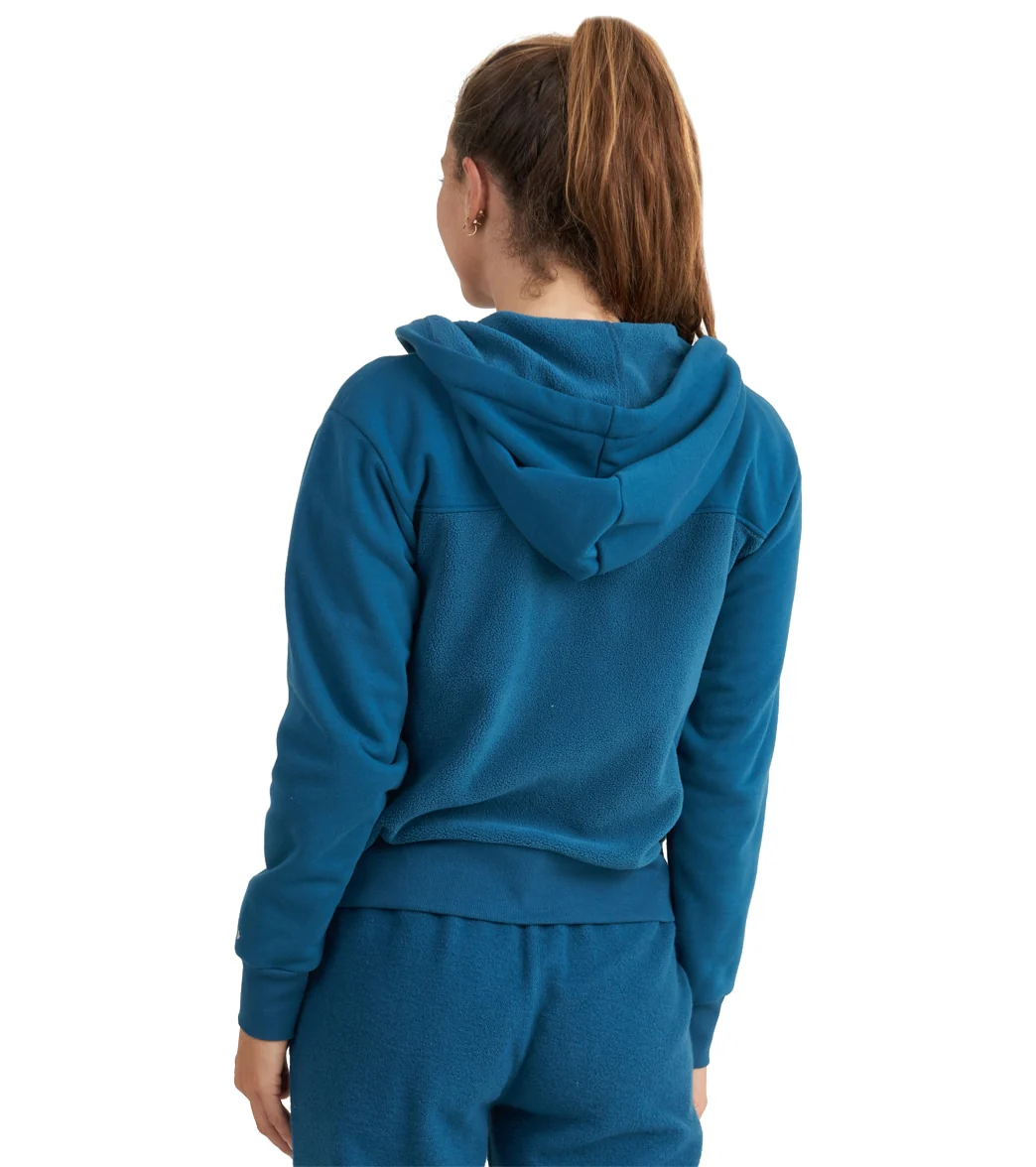 Thrive Societe Sherpa Zip Hoodie
