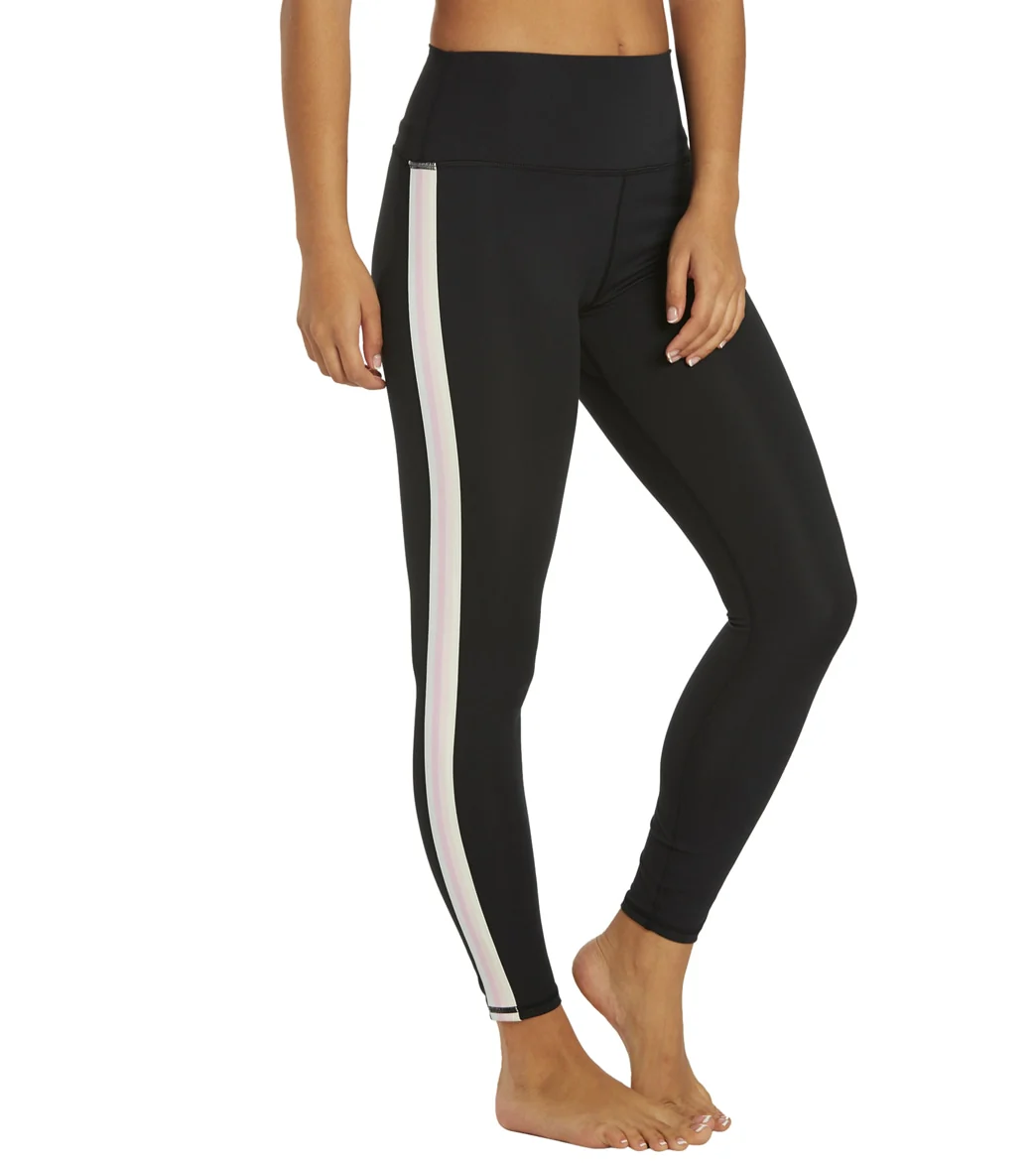 Spiritual Gangster Essential High Waisted 7/8 W Taping Legging