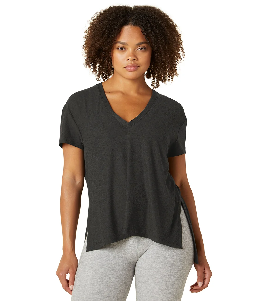 Beyond Yoga Split Up Long Tee