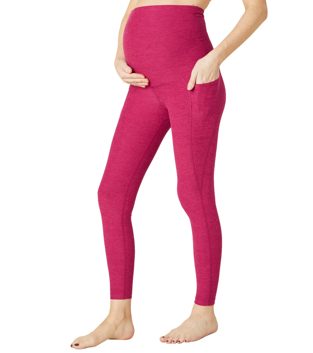 Beyond Yoga Spacedye Maternity Out of Pocket High Waisted 7/8 Leggings