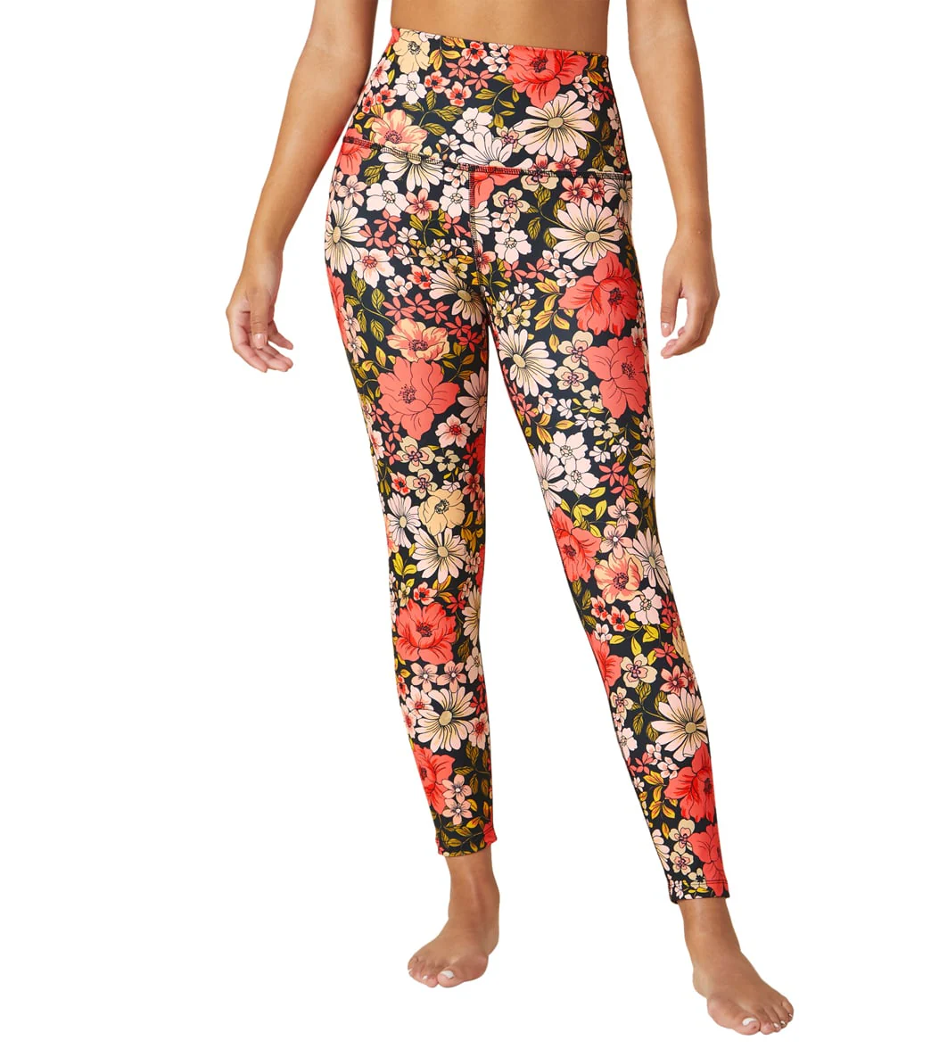 Beyond Yoga Printed High Waisted Midi Leggings