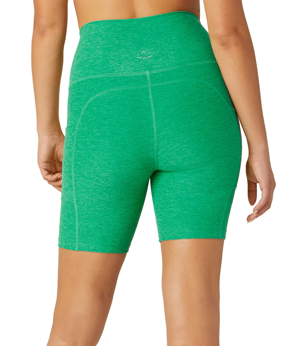 Beyond Yoga Spacedye Team Pockets High Waisted Biker Shorts