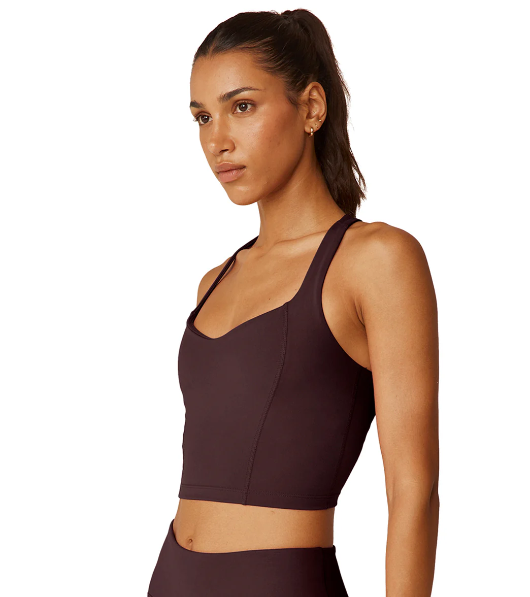 Beyond Yoga Powerbeyond Intensity Racerback Cropped Tank