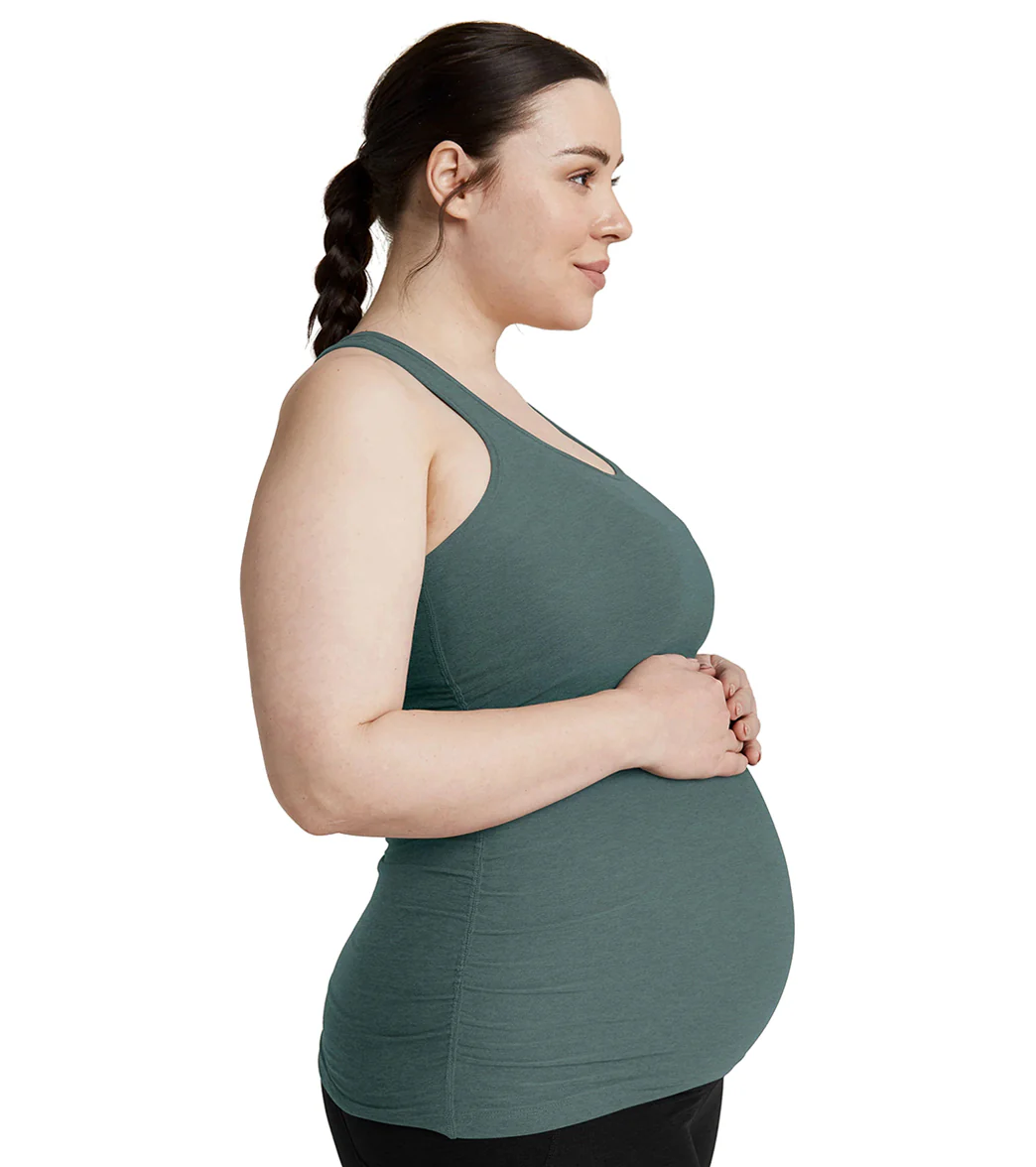 Beyond Yoga Maternity Travel Racerback Tank