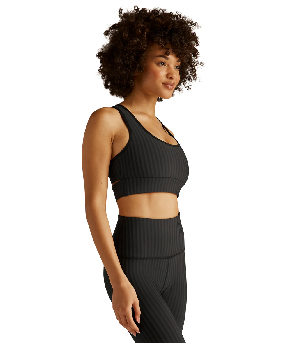 Beyond Yoga Work It Over Long Line Bra