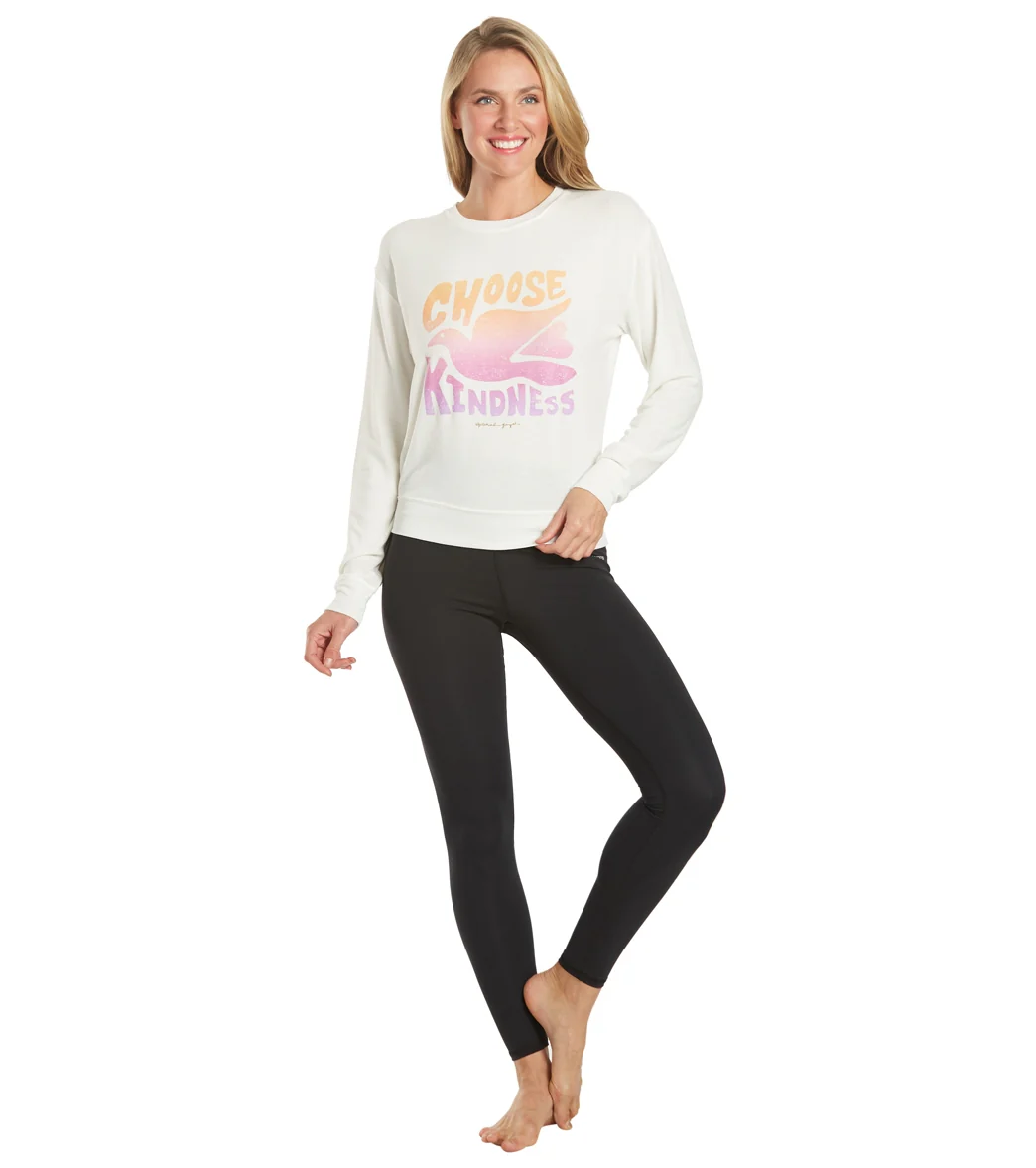Spiritual Gangster Kindness Crew Neck Savasana