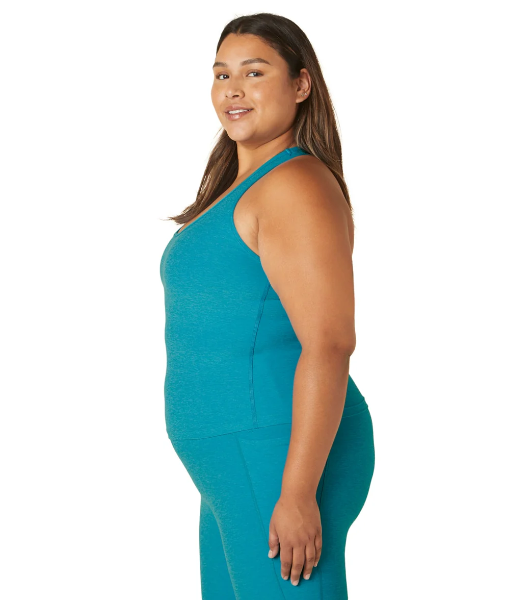 Beyond Yoga Plus Size Spacedye Step Up Racerback Tank