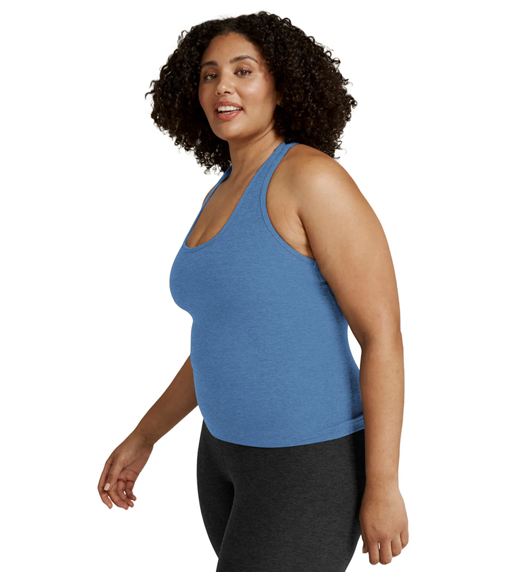 Beyond Yoga Plus Size Spacedye Step Up Racerback Tank