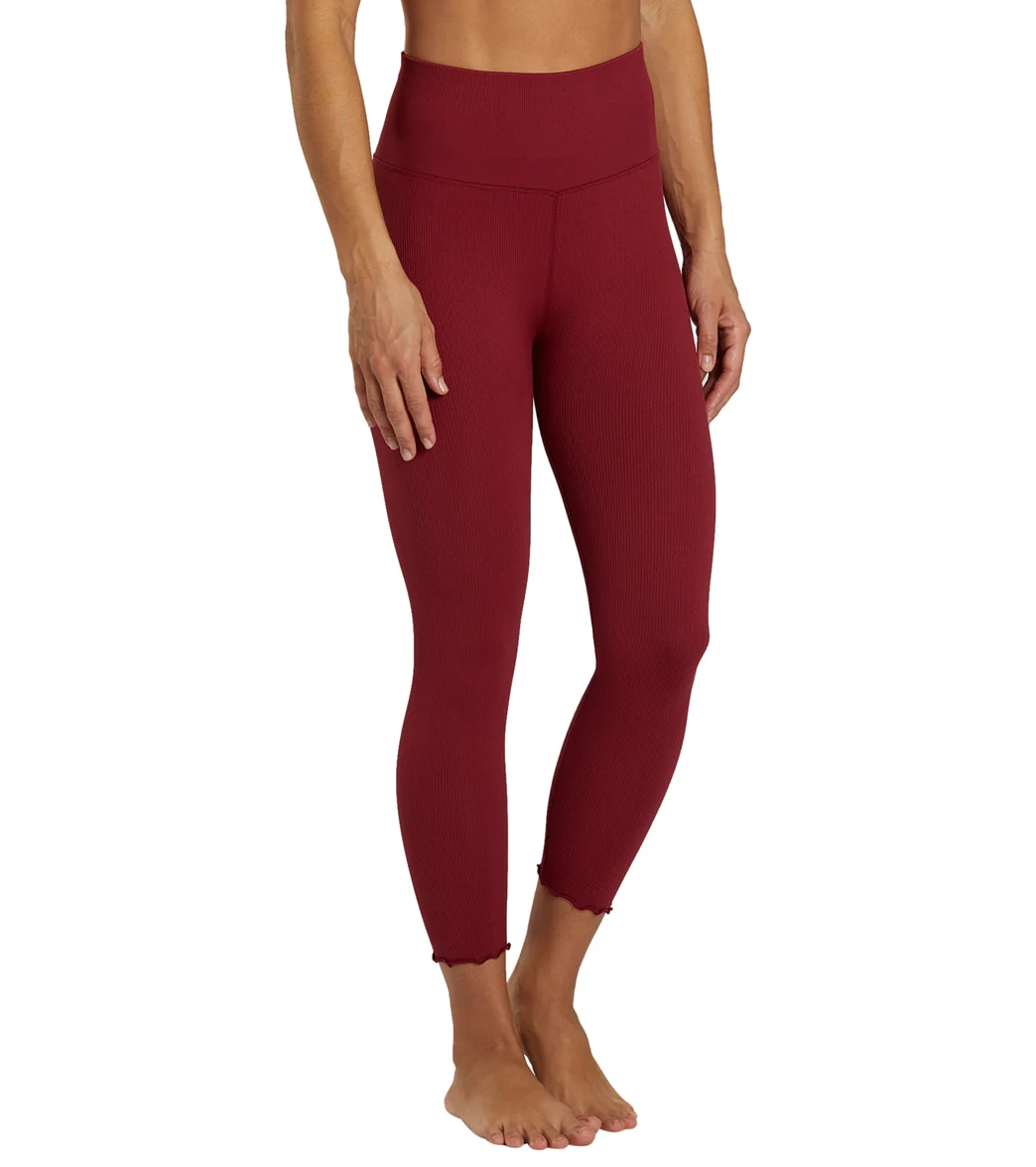Spiritual Gangster Love Sculpt 7/8 Ruffle Legging