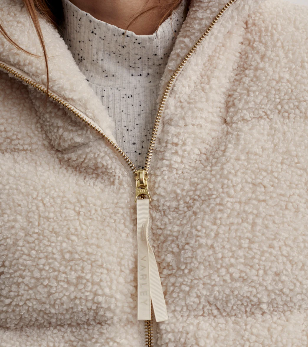 Varley Wilkins Sherpa Puffer Jacket