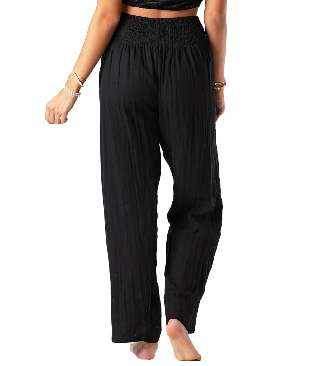 Lotus and Luna Solid Wide Leg Pant