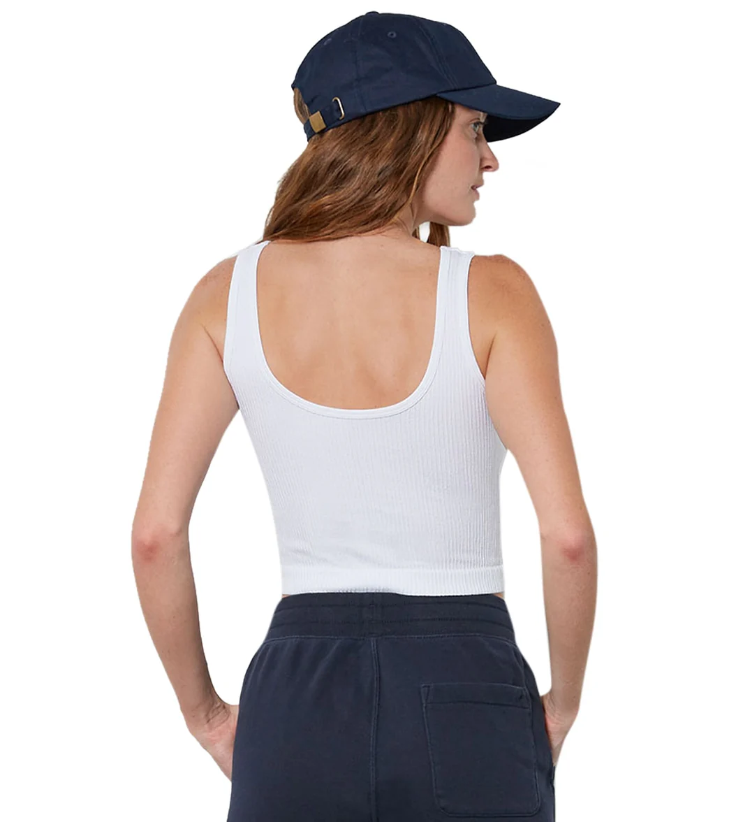 Cream Yoga Cindy Tank Top