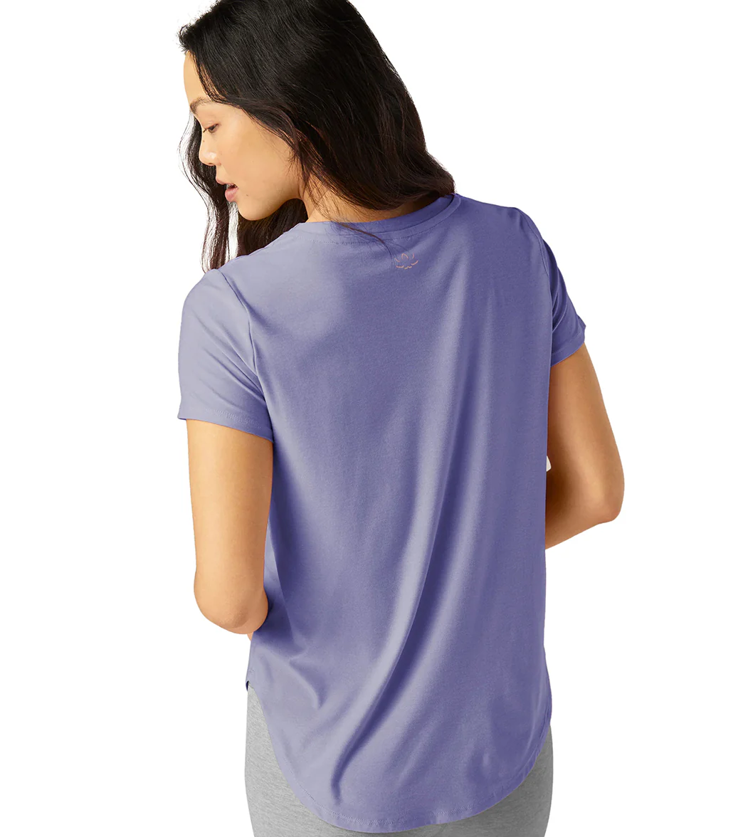 Beyond Yoga Featherweight Spacedye On the Down Low Yoga Tee