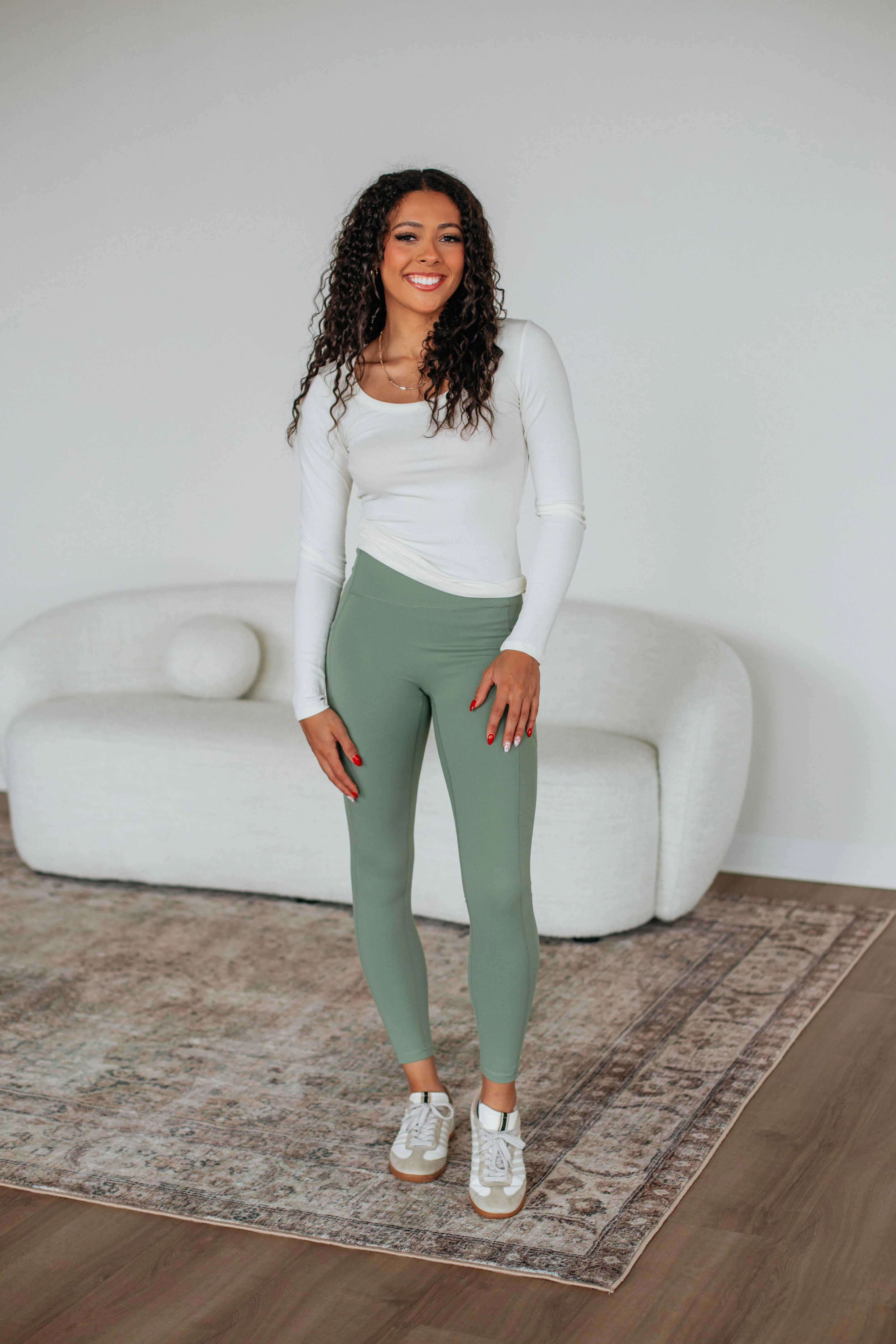 Maylor Active Leggings - Aloe