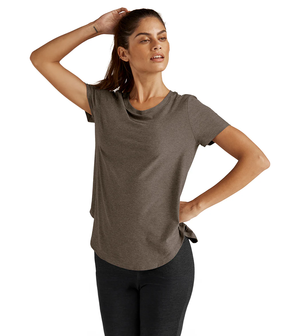 Beyond Yoga Featherweight Spacedye On the Down Low Yoga Tee