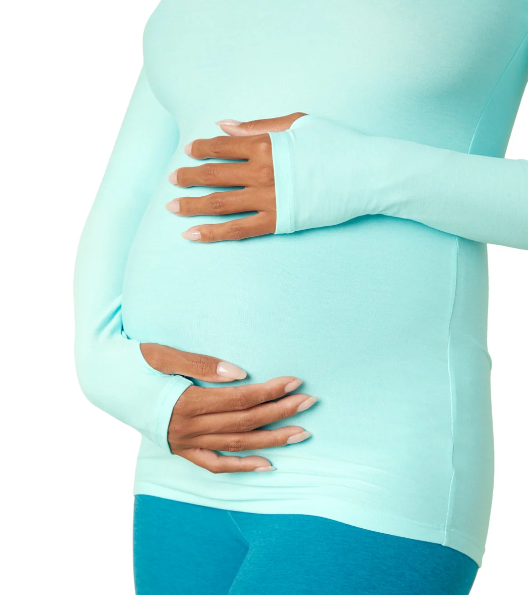 Beyond Yoga Featherweight Count On Me Maternity Crew Pullover