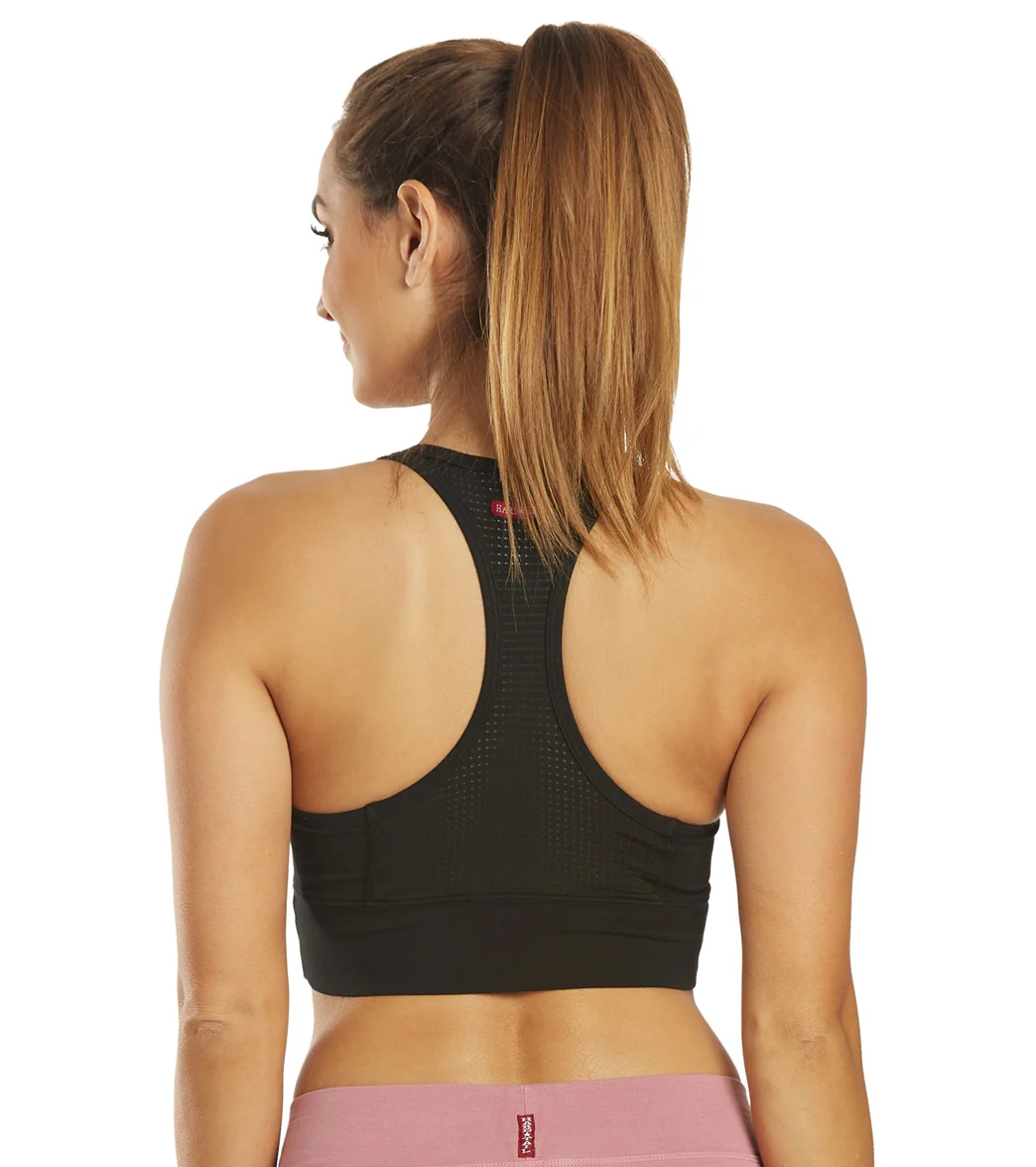 Hard Tail Scoop Mesh Back Yoga Bra