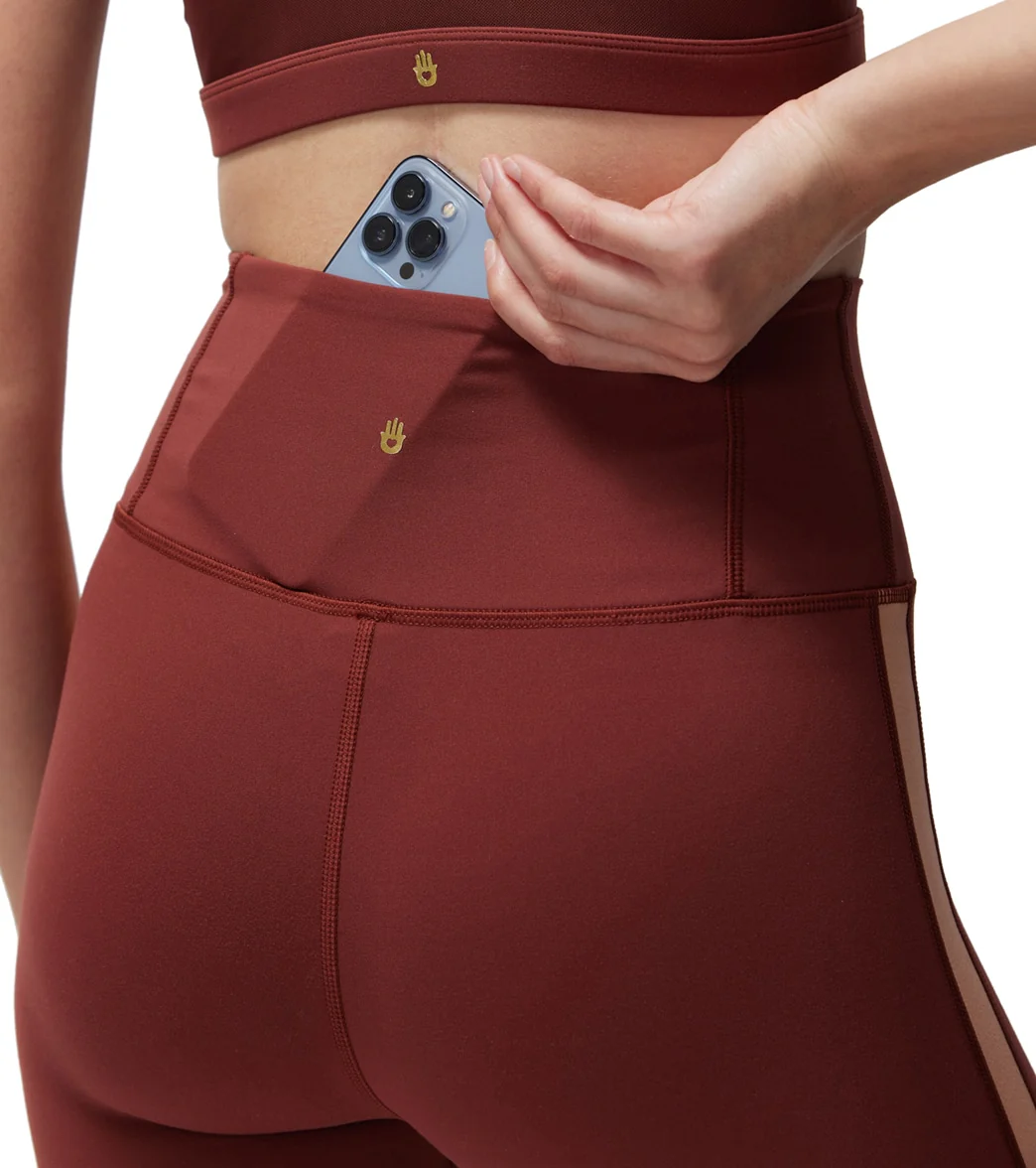 Spiritual Gangster Velo Dream Tech Eco Jersey High Waisted 7/8 Legging