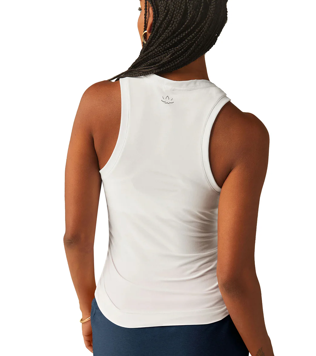 Beyond Yoga Featherweight Your Fit Shirred Tank