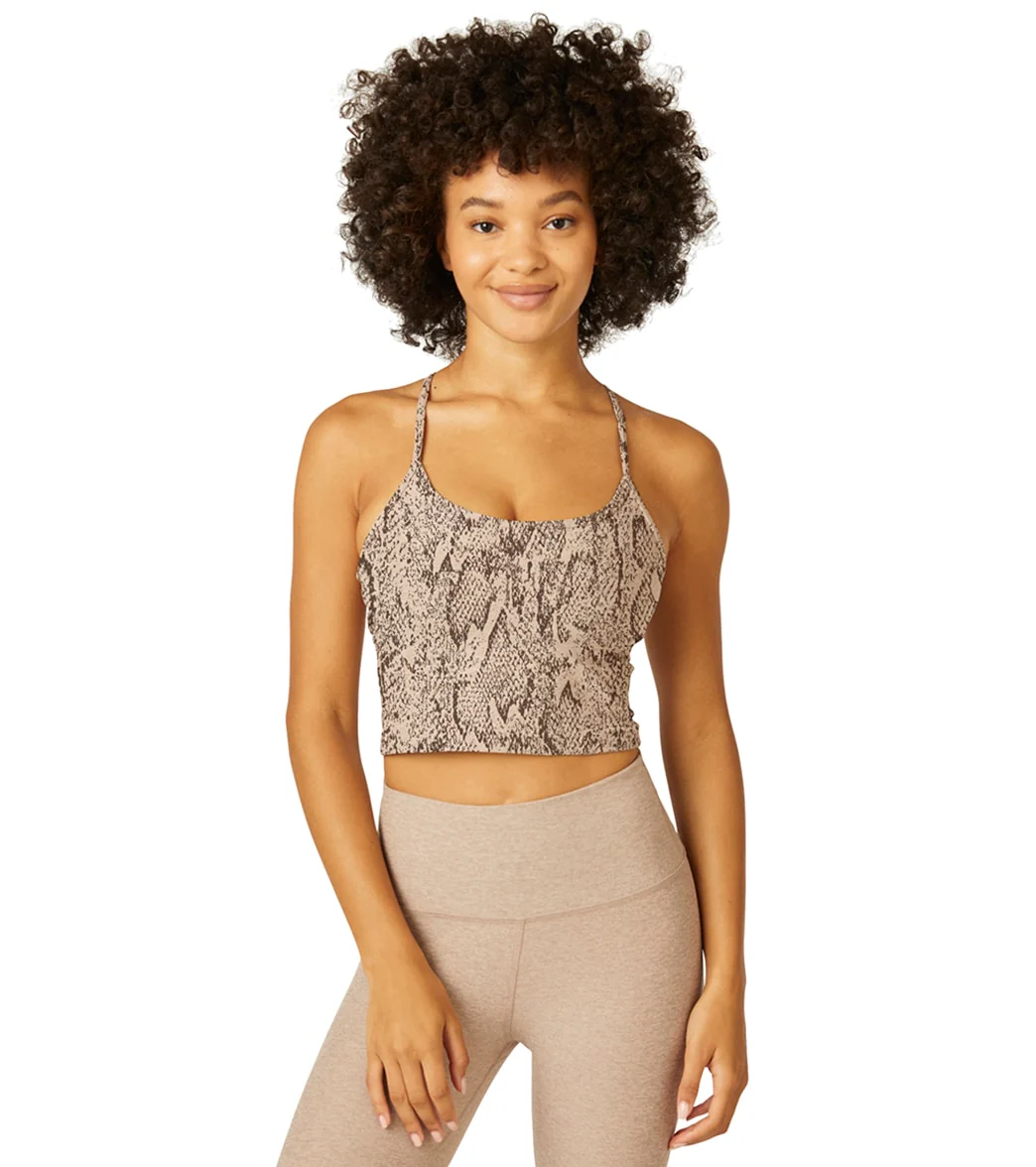 Beyond Yoga Spacedye Printed Slim Racerback Cropped Tank
