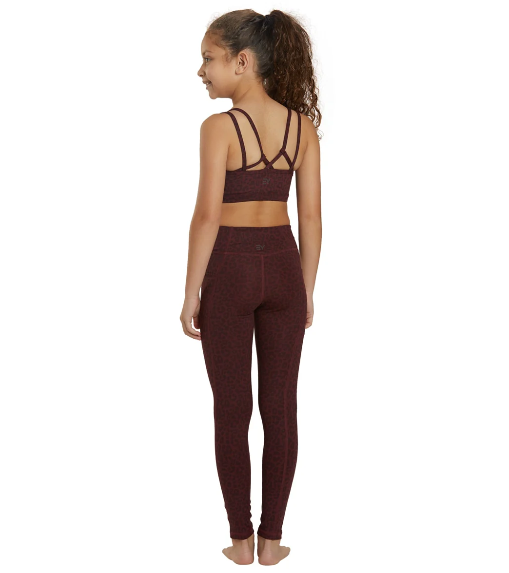 Everyday Yoga Girl Uphold Cheetah High Waisted Leggings With Pockets