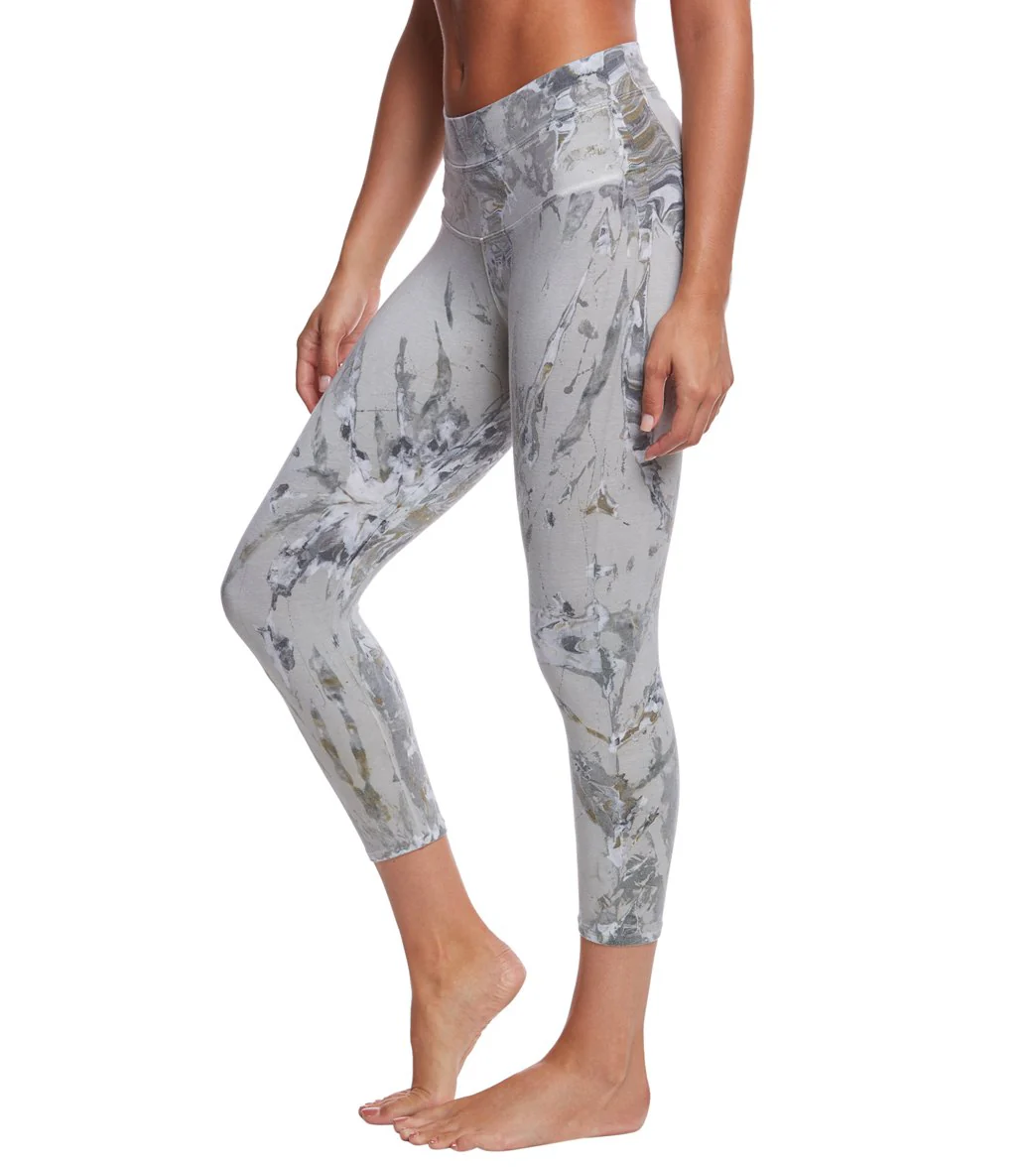 Hard Tail High Rise Cotton Yoga Capris
