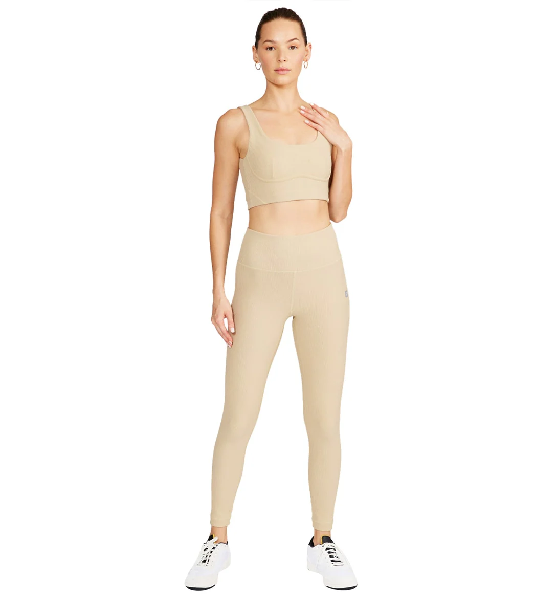 Cream Yoga Nancy Ribbed Legging